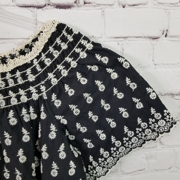 Max Studio off shoulder embroidered shift dress - Picture 6 of 8